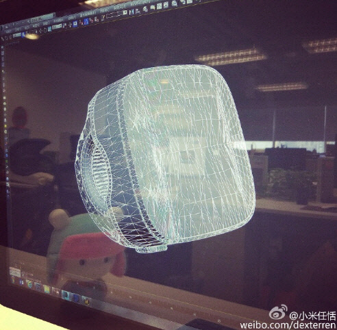 샤오미가 개발 중인 VR단말기로 추정되는 제품 시안. 중국 웨이보 제공